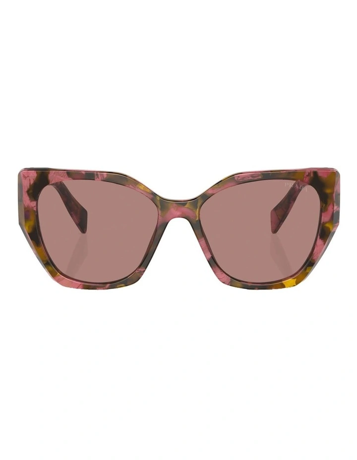 PR 19ZS Sunglasses in Brown