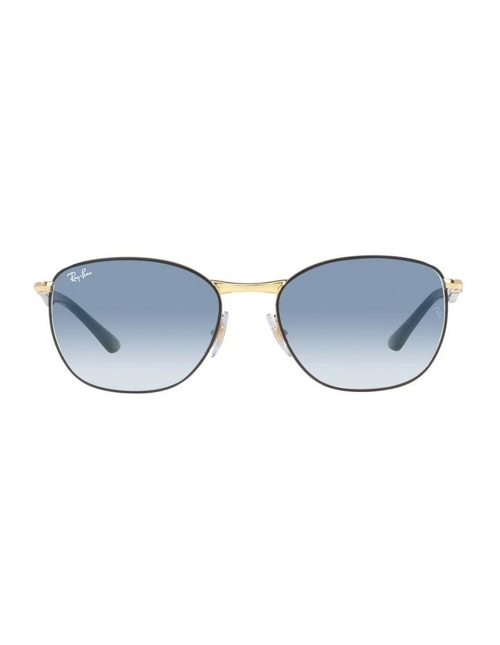 0RB3702 Sunglasses in Black On Arista