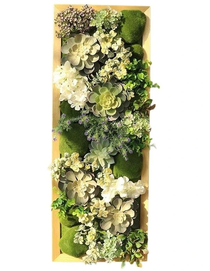 Faux Succulents Floral Arrangement Wall Decor