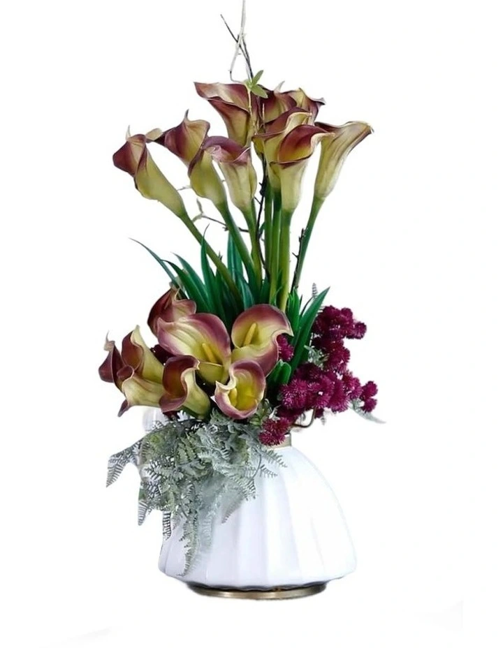 Luxury Elegant Artificial Flowers Arrangement Exclusive Design in Pink