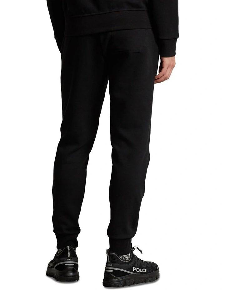 Double Knit Jogger Pant in Black