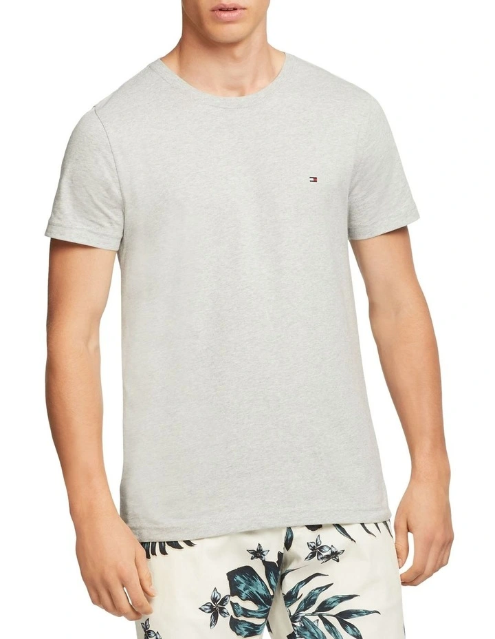 Essential Cotton Tee in Grey