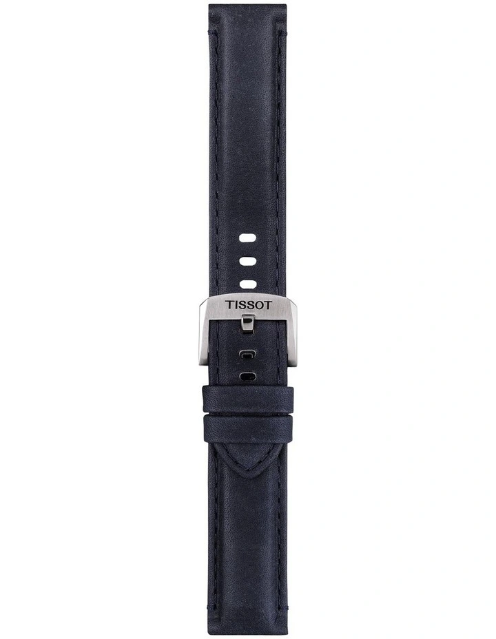 Official Leather 20mm Watch Strap in Blue