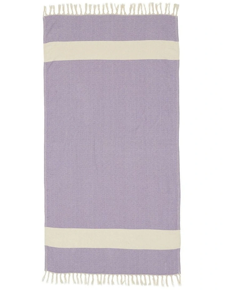 Diamond Turkish Towel in Purple
