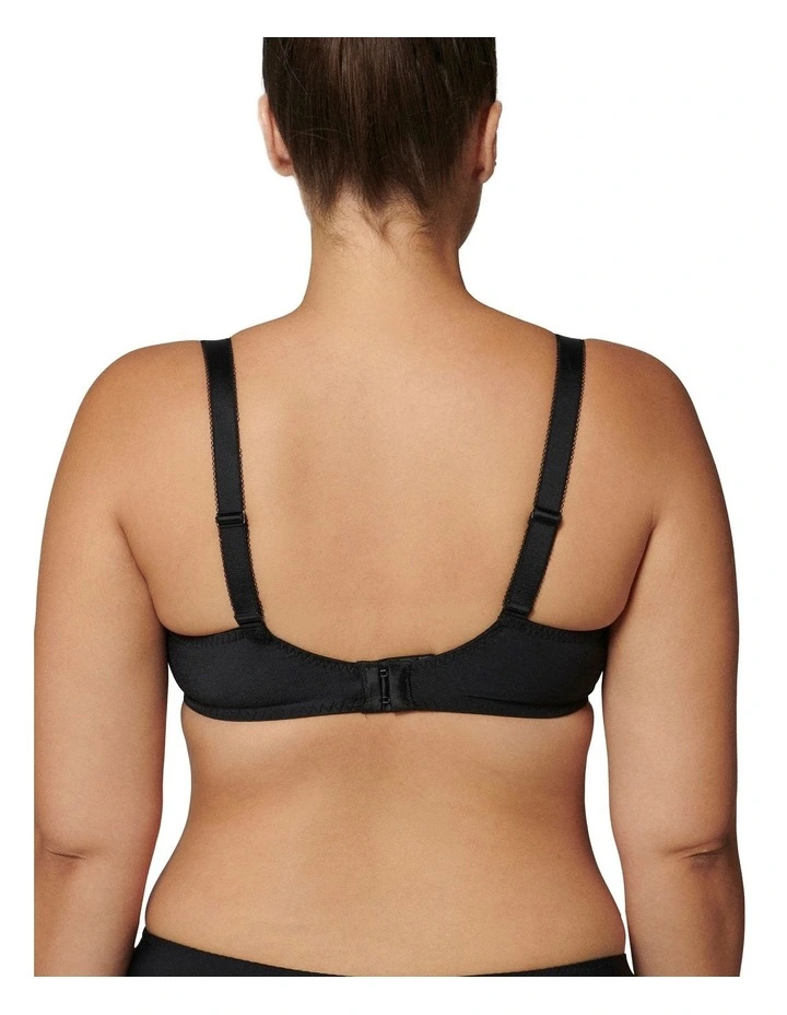 Delice Full Cup Control Bra in Black