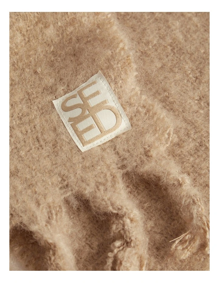 Brushed Heritage Scarf in Cookie