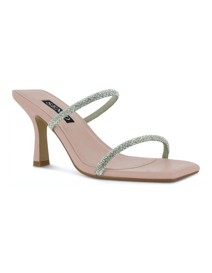 Umber II Heeled Sandals in Pink
