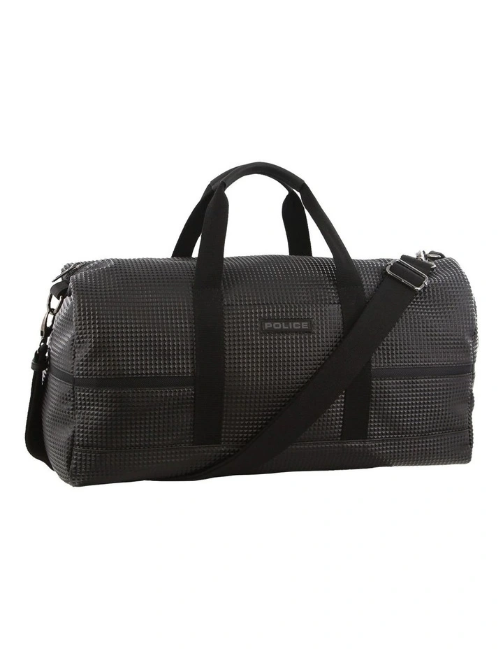 Pyramid Overnight Bag in Black