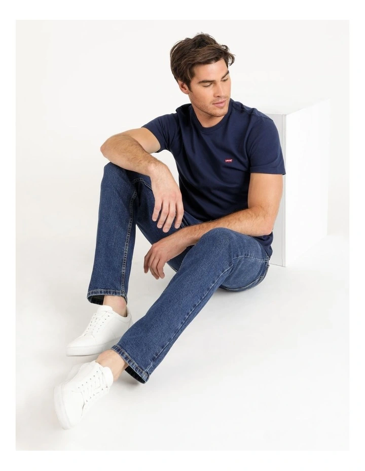 516 Slim Fit Straight Jeans Denim in Dark