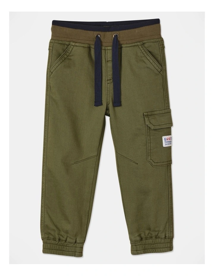 Bob Denim Pant in Khaki
