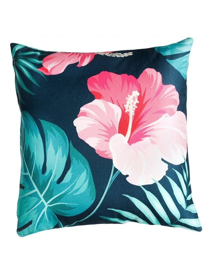 50x50 cm Tropical Hibiscus Outdoor Cushion