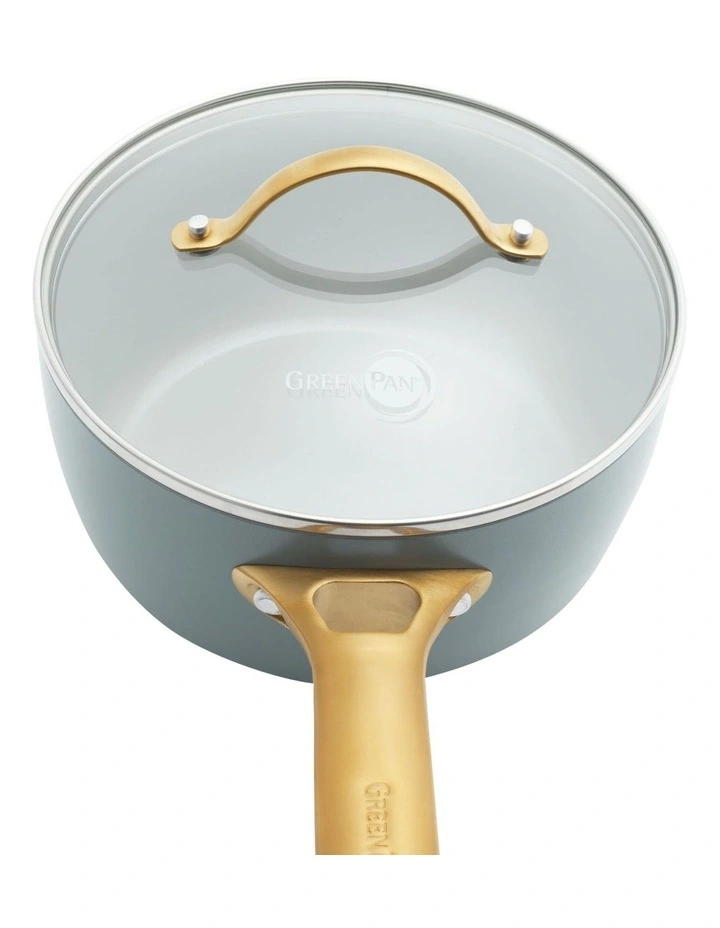 Padova Smoky Blue Covered Saucepan 18cm/2.01L