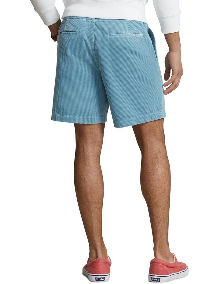 Polo Prepster Corduroy Short 6-Inch in Blue