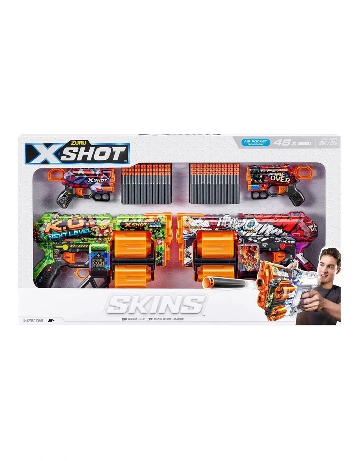 Double Dread Double Menace Dart Blaster Combo Pack (48 Darts)