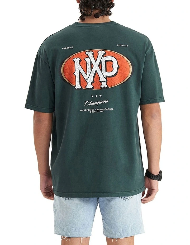 Profile Heavy Box Fit Tee in Grey
