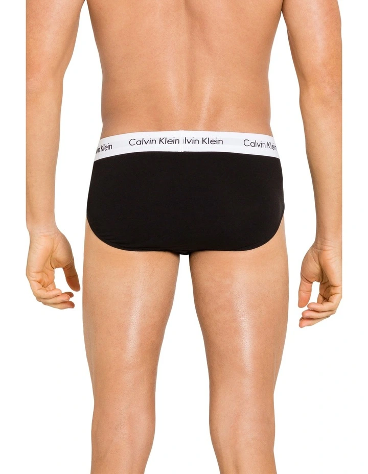 Cotton Stretch Brief 3 Pack in Multi