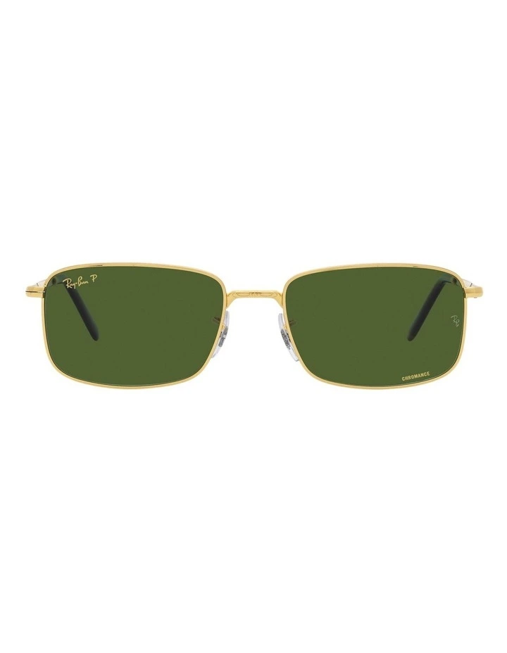 RB3717 Polarised Sunglasses in Gold