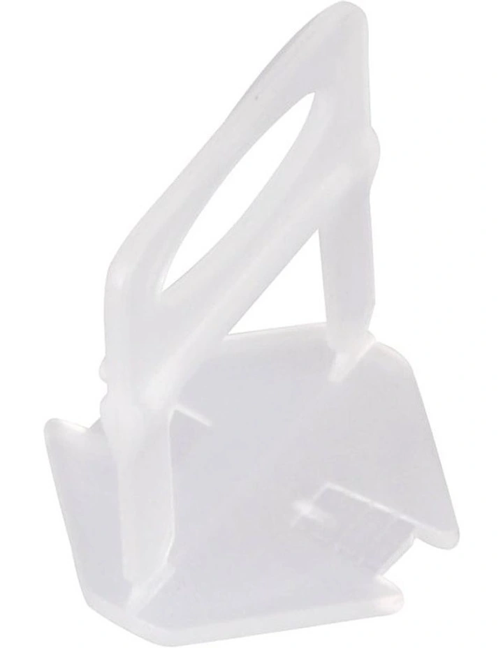 Tile Leveling System Clips 800x 1mm in White