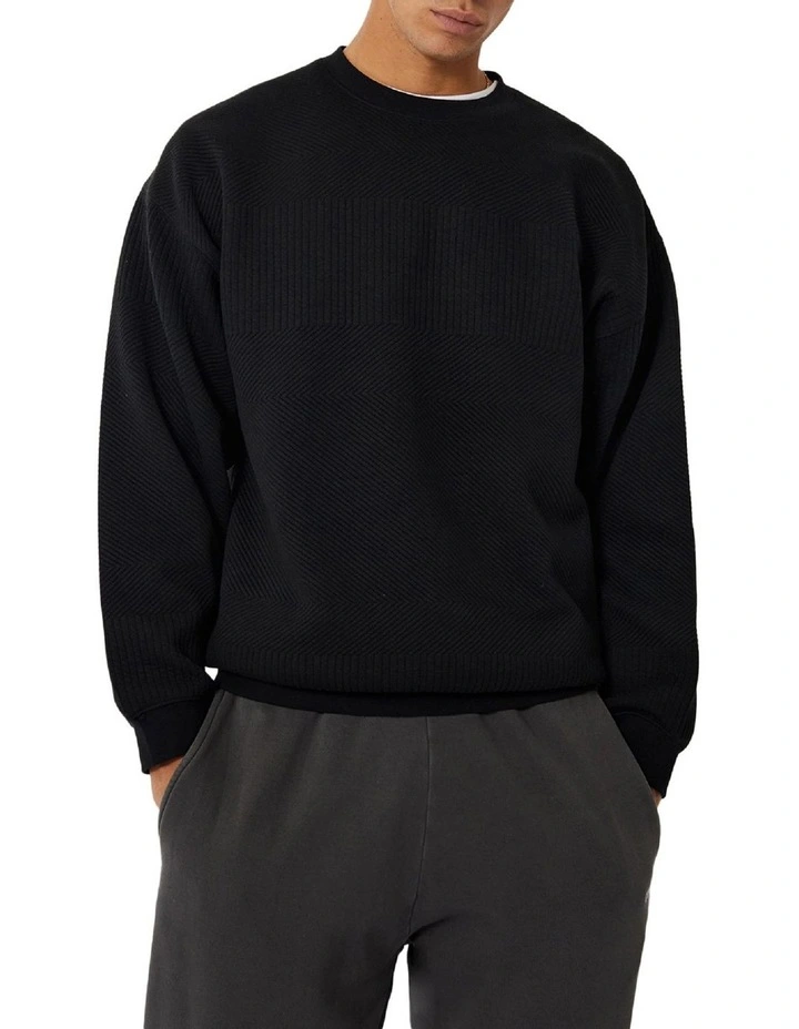 The Robinson Sweat in Black
