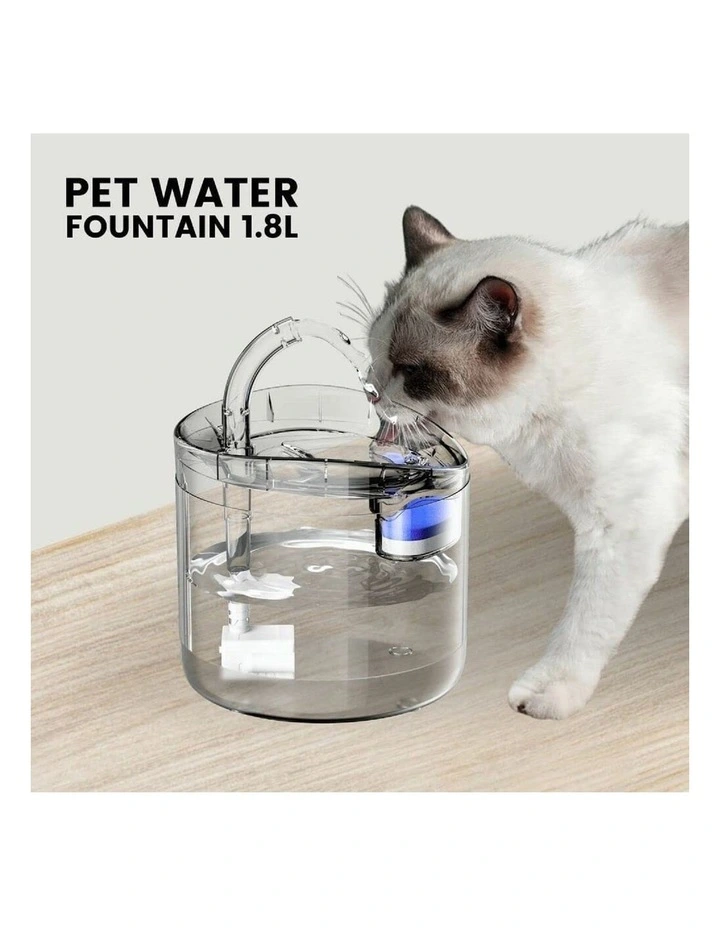 Automatic Pet Water Fountain Dispenser/Sensor 1.8L