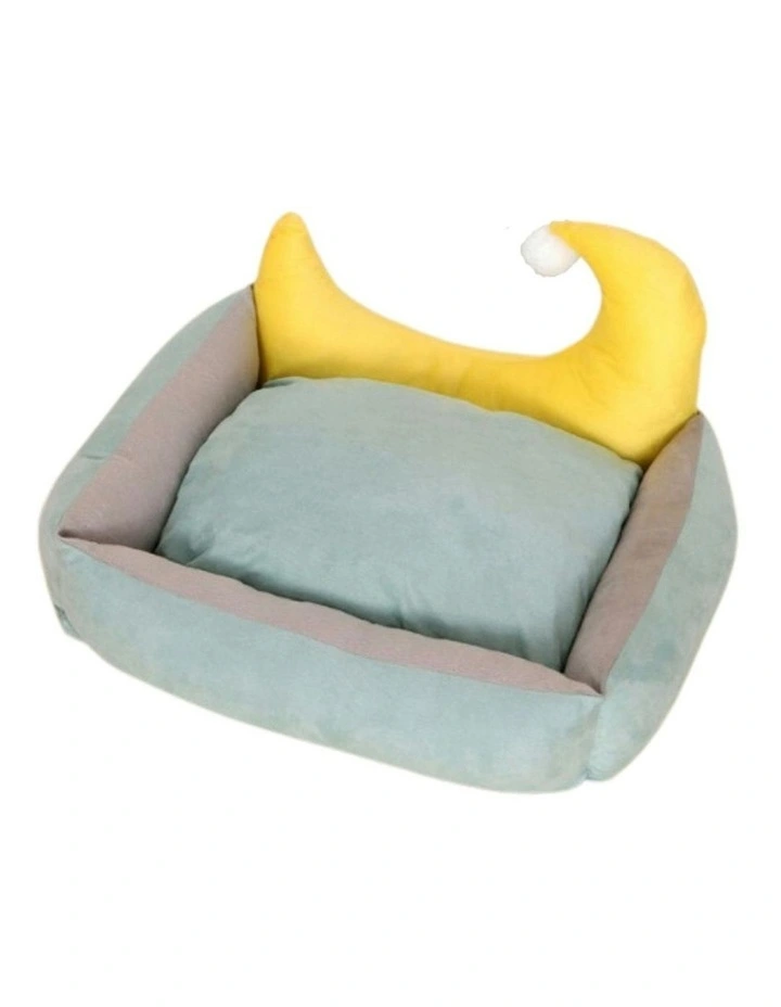 Moon Design Extra Thick Comfy Pet Bed Large in Green
