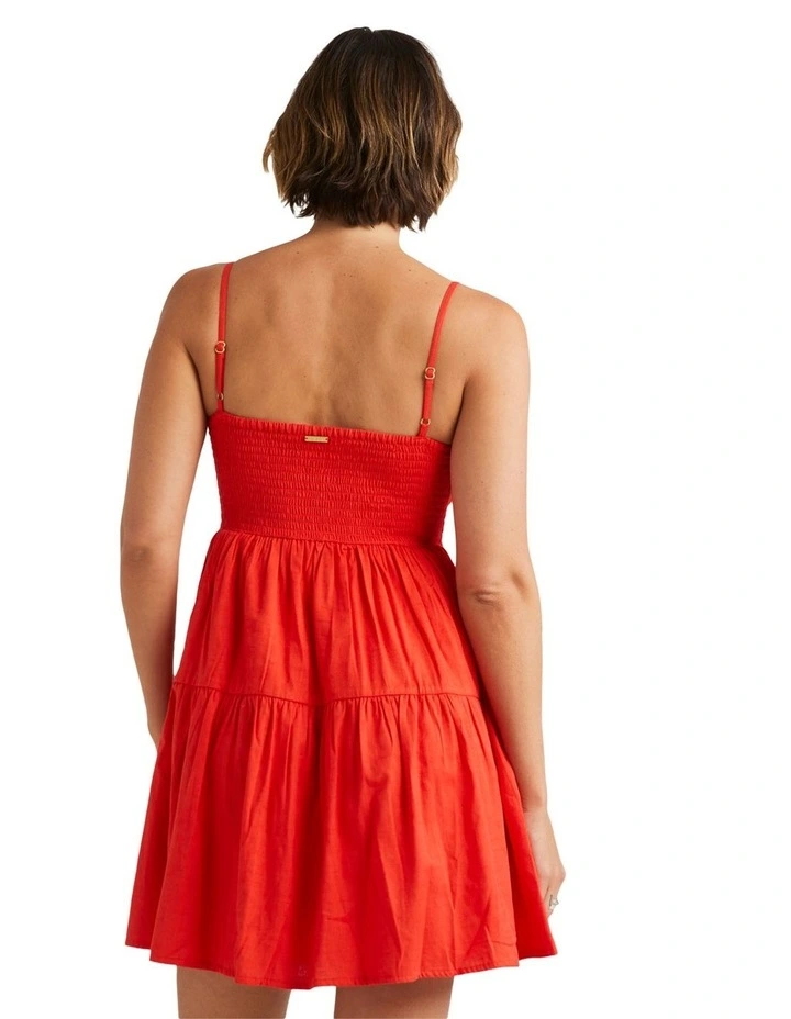 Wild Fire Dress in Red