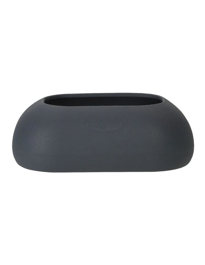 Buster IncrediBowl Wet and Dry Food Bowl for Long Eared Dogs Small in Grey
