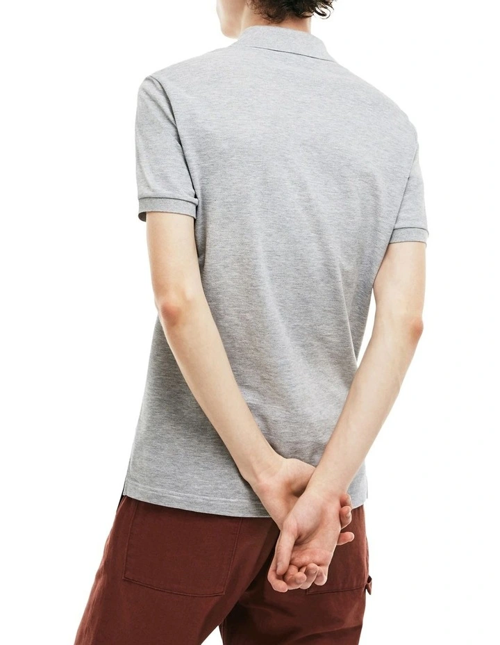 Slim Fit Core Polo Shirt in Grey