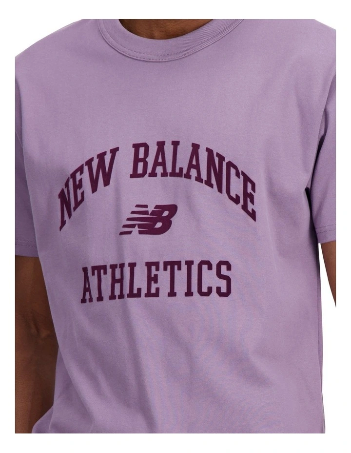Athletics Varsity Graphic T-shirt in Shadow