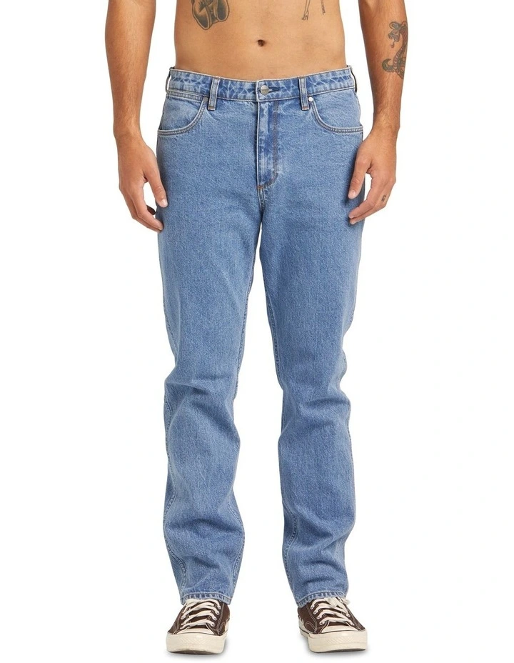Sid Straight Visionary Pant in Blue