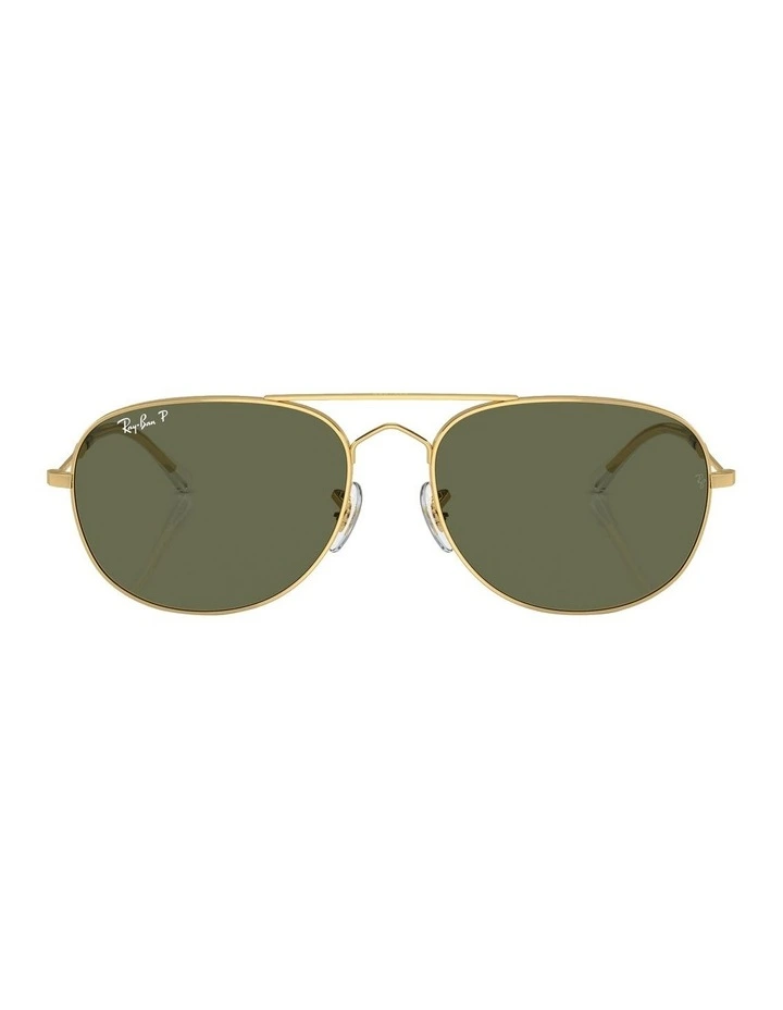 Bain Bridge Polarised Sunglasses in Gold