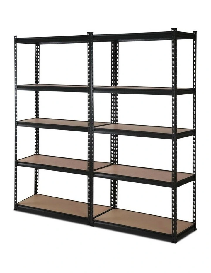 2x1.5M Warehouse Shelving Racking Storage Garage Steel Metal Shelves Rack