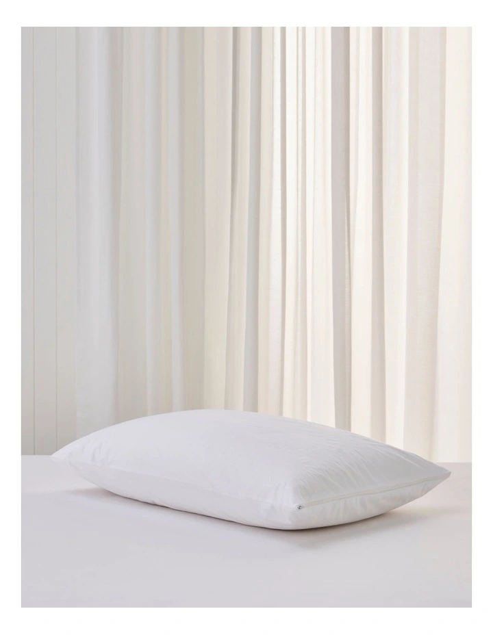 Elegance Tencel Jersey Pillow Protector in White