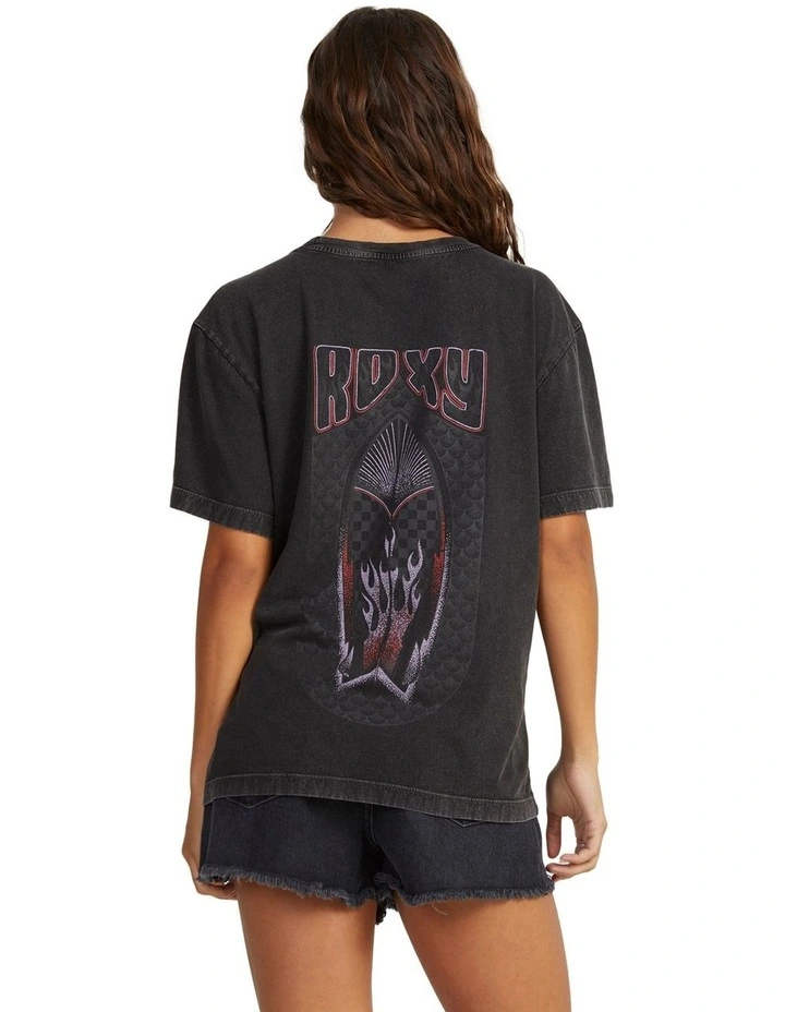 Mazzy Oversized T-Shirt in Anthracite