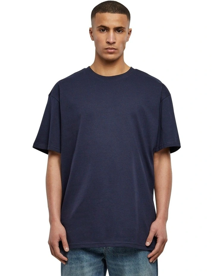 Heavy Oversized Tee in Midnight Navy