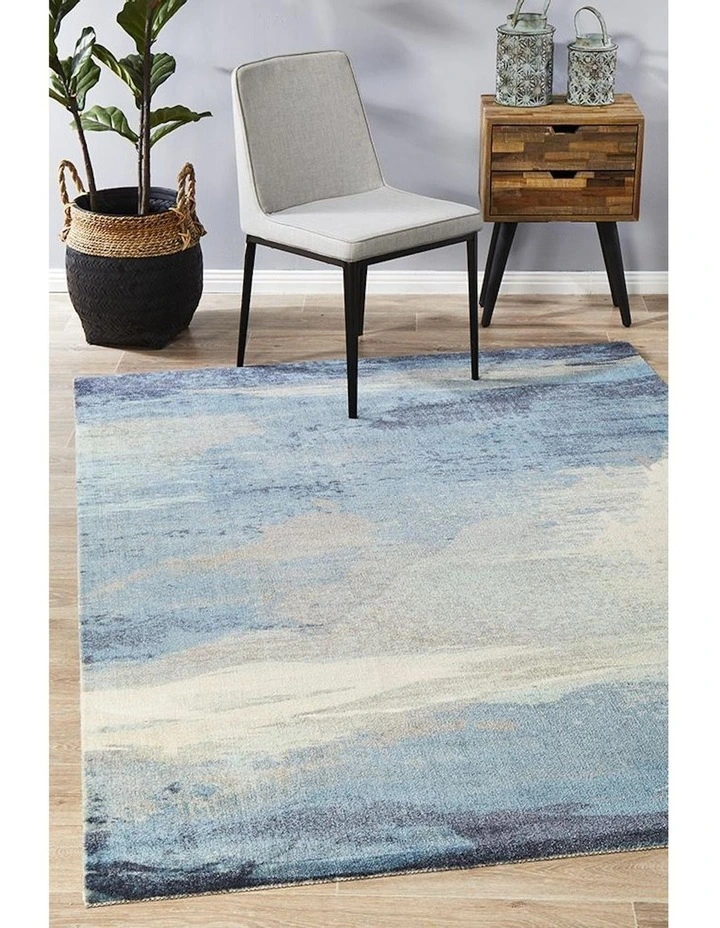 City Monet Stunning Rug in Blue