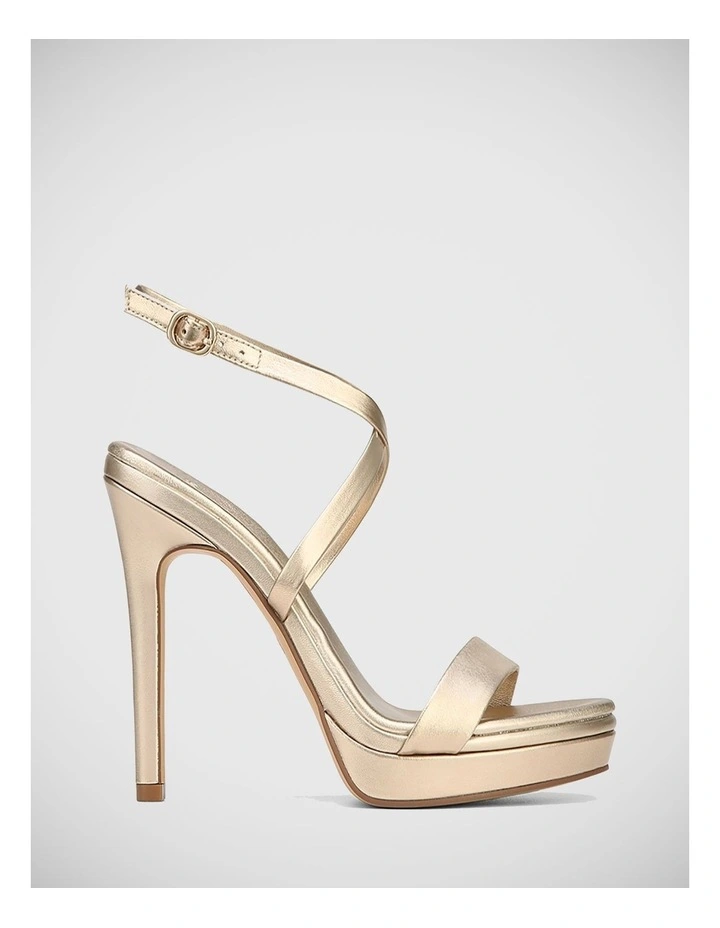Xion Metallic Sandal in Champagne