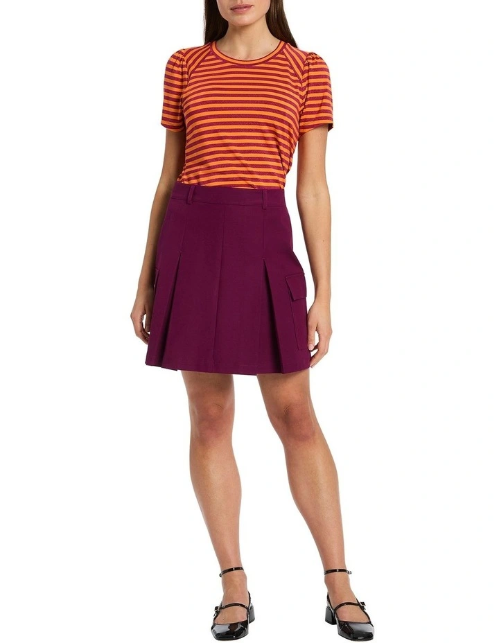 Ashe Cargo Mini Skirt in Hacienda
