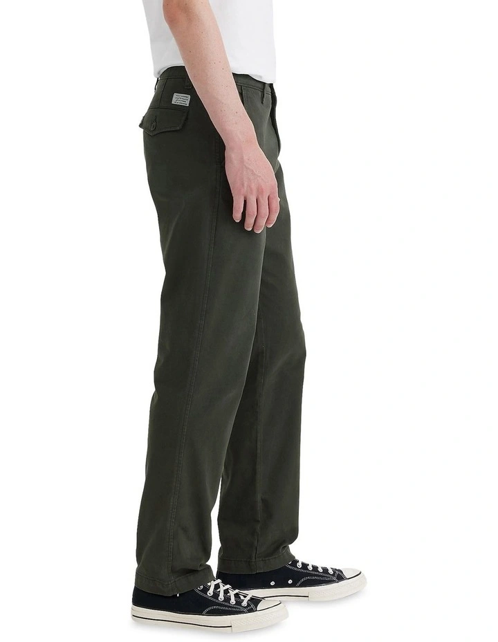 XX Chino Authentic Straight Pants in Pirate Black