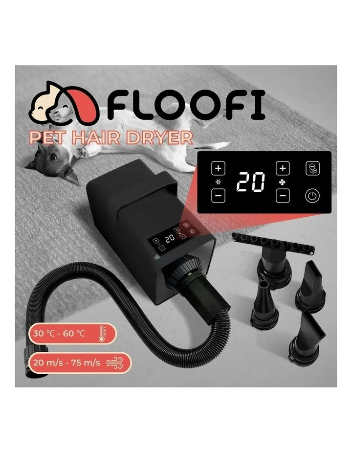 Pet Hair Dryer in Black
