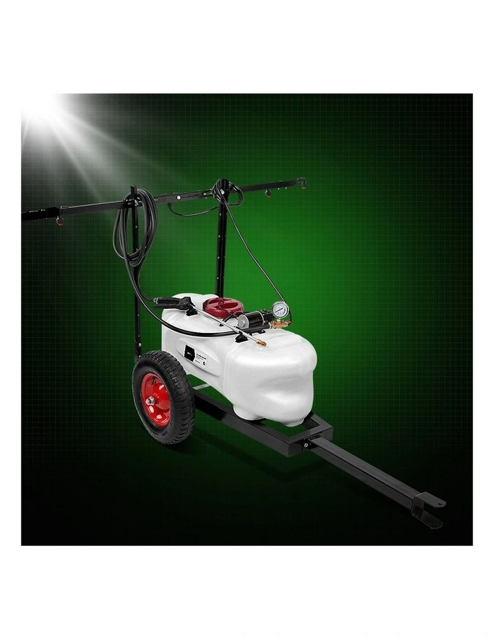 ATV Weed Sprayer Tank 1.5M Boom 100 Liter in White