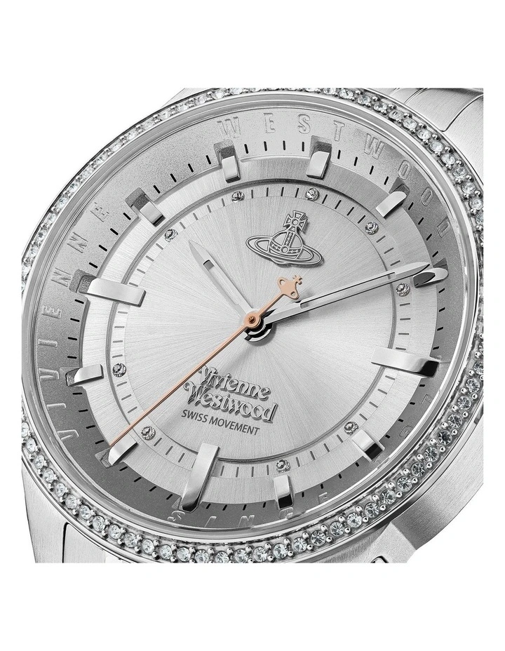 Vivienne Westwood East End Stainless Steel Watch in Silver