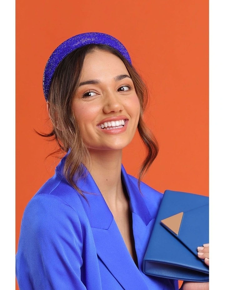 Hailey Headband in Blue