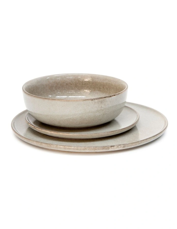 Relic Dinner Set 12 Piece in Sage