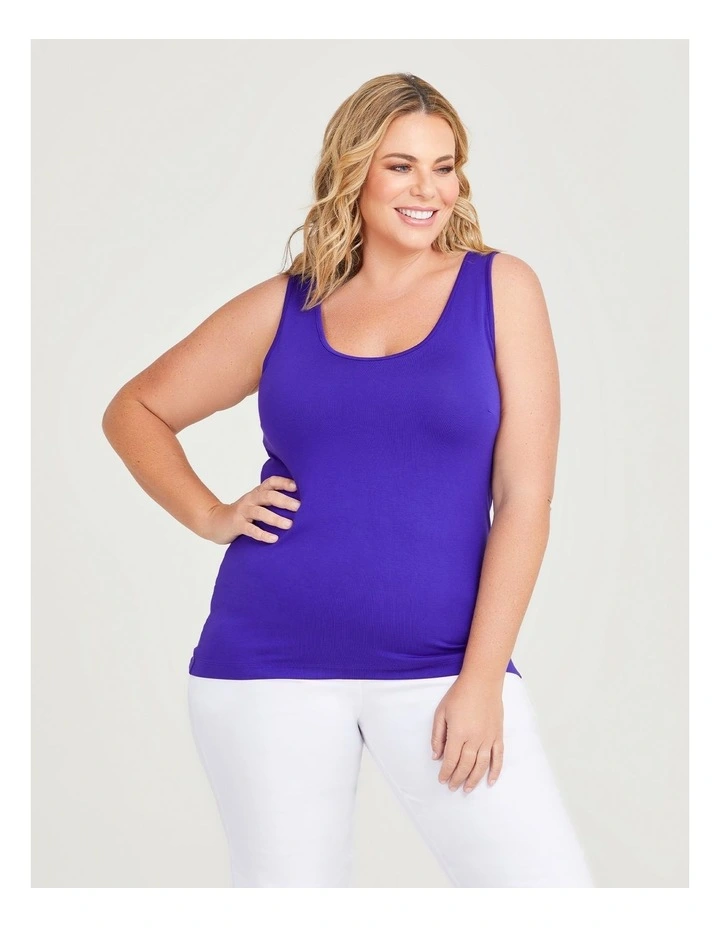Bamboo Base Cami in Passion Purple