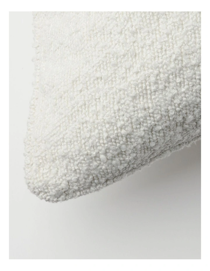 Boucle Cushion in Cloud