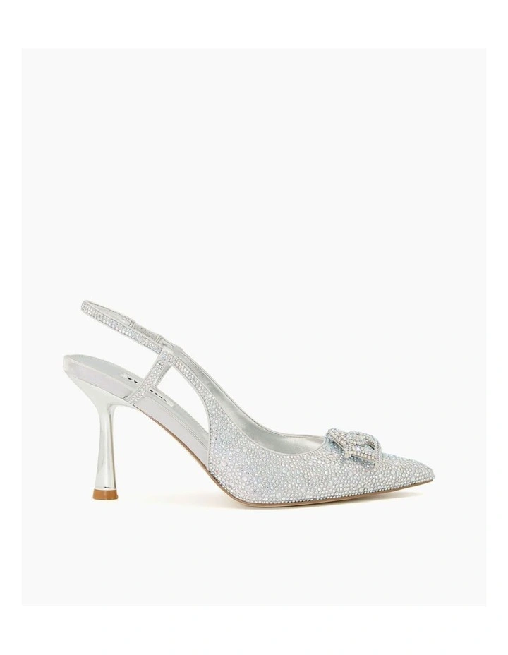 Create Court Heel in Silver