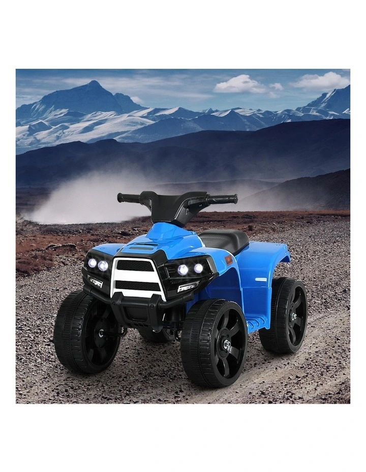 ATV Quad Motorbike Ride On Car in Blue