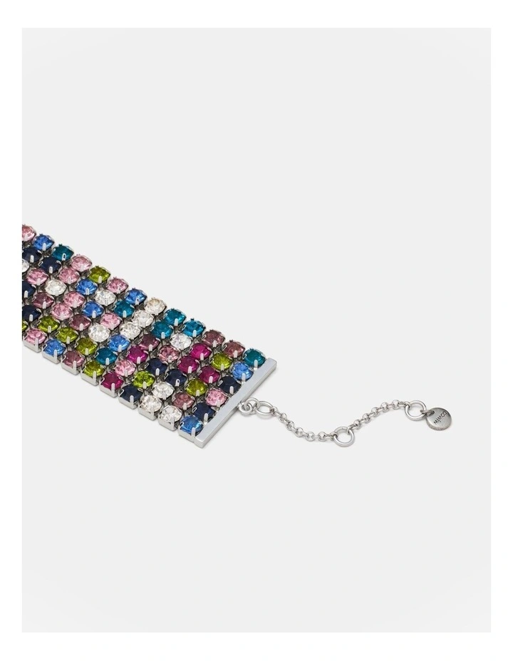 Dazzle Crystal Bracelet in Multicolour