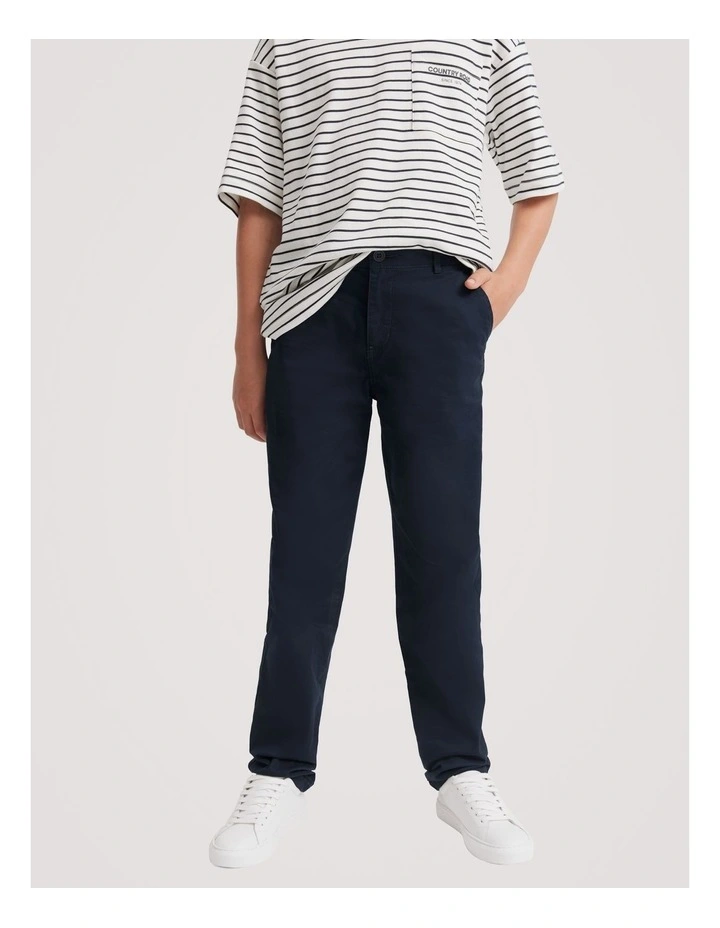 Teen Chino Pant in Navy